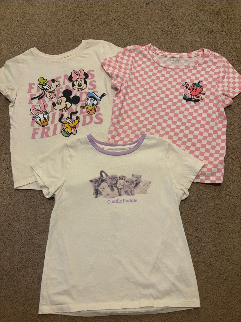 Girls Old Navy tees